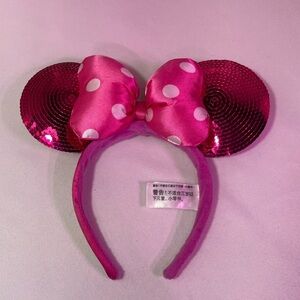 Pink Mini Mouse Disney Parks Headband
